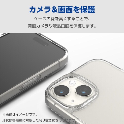 GalaxyA55 5G透明ケースストラップホール