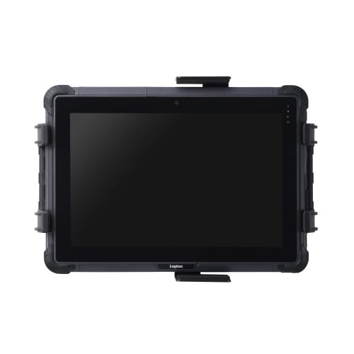 タブレットスタンド落下防止パーツ上下固定黒