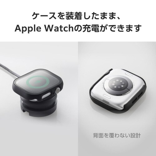 アップルウォッチ46mm フルカバー セラミック黒