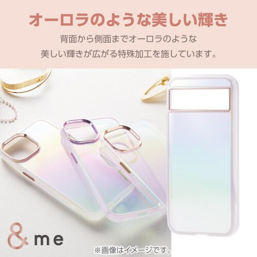 GooglePixel8aハイブリッドケース白