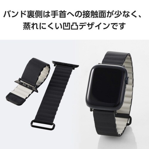 アップルウォッチUltra2 マグネットバンド 黒