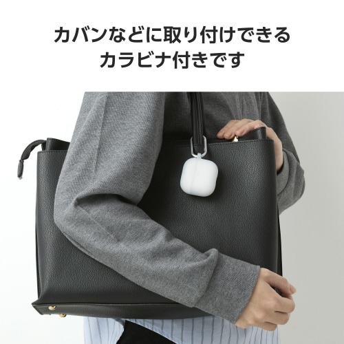 AirPods4シリコンケース 衝撃吸収 クリア
