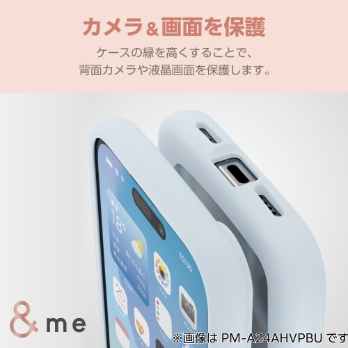 iPhone16ケースハイブリッドグレージュ