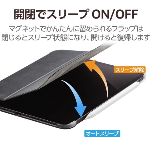 11インチiPadPro ケース レザー超薄型 黒