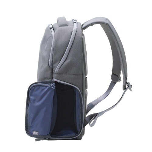 リュック バックパック 22L 撥水加工 グレー