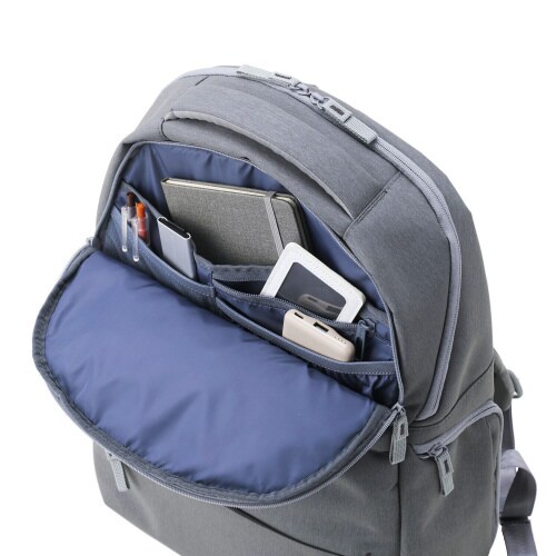 リュック バックパック 22L 撥水加工 グレー