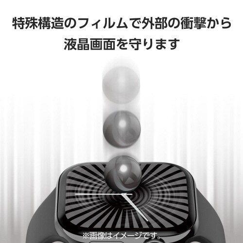 アップルウォッチ42mm 衝撃吸収フィルム