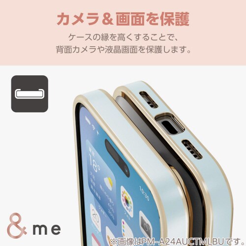 iPhone16Proケースソフトピンク