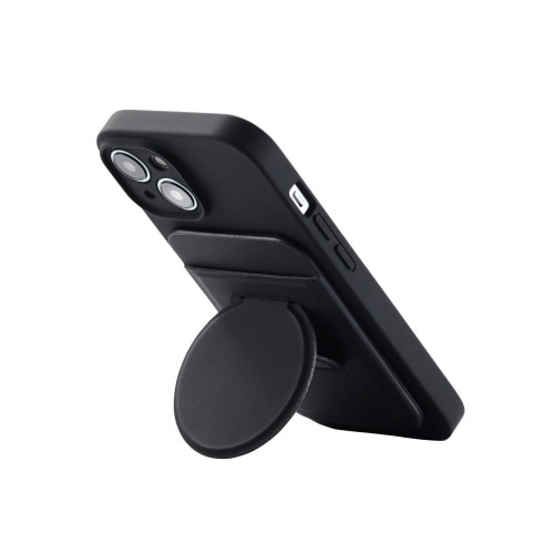 スマホスタンドMagSafe簡単脱着軽量黒