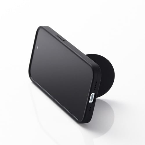 スマホスタンドMagSafe簡単脱着軽量黒