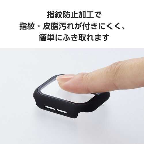 アップルウォッチ42mm フルカバー ブラック