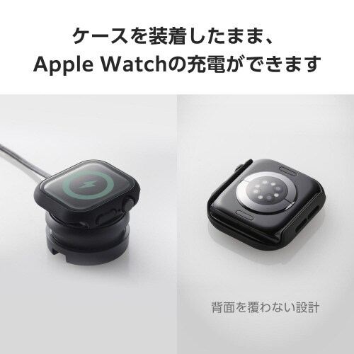 アップルウォッチ42mm フルカバー ブラック