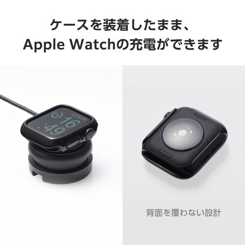 アップルウォッチ40mm バンパー メタリック 黒