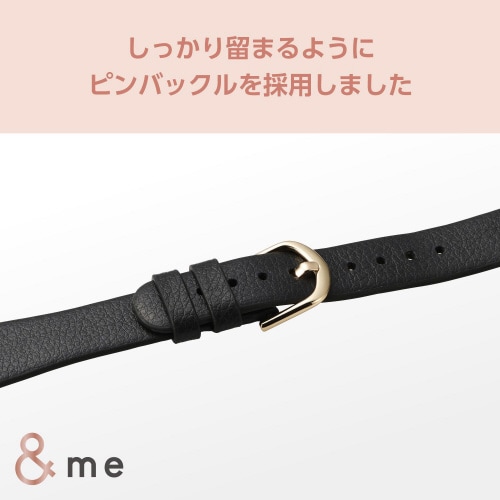 アップルウォッチSEレザーバンド チャコールグレー