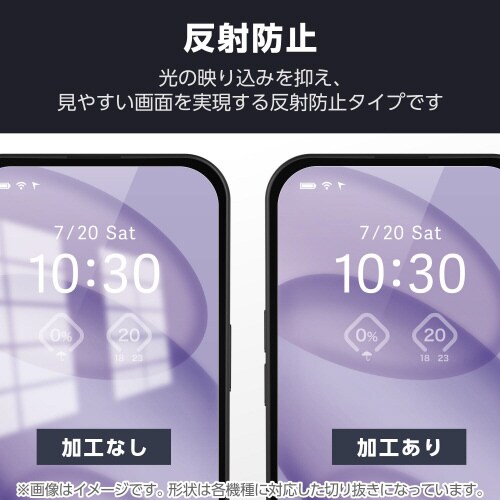 AQUOSsense9フィルムアンチグレア