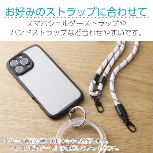 ストラップホールシート ステンレス 1口 ブラック