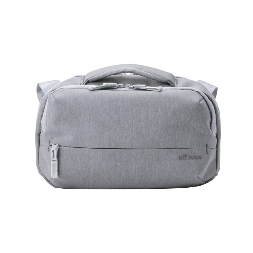 ボディバッグ 撥水加工 off toco グレー