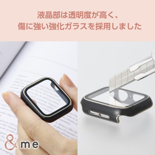 アップルウォッチ40mm フルカバー チャコール