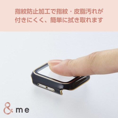 アップルウォッチ40mm フルカバー チャコール