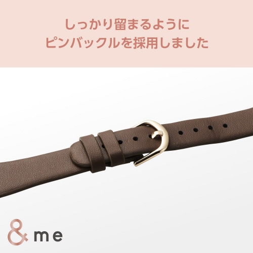 アップルウォッチSE レザーバンド ココアブラウン