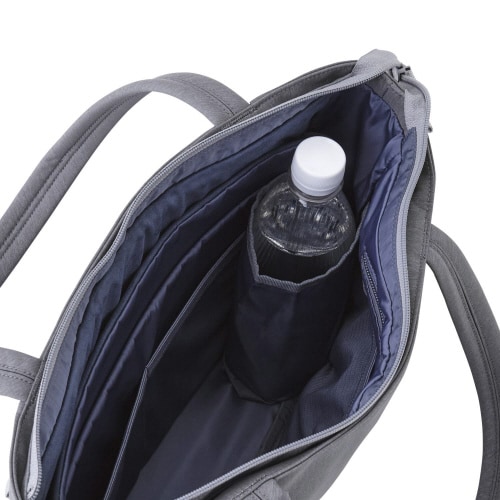 トートバッグ 肩掛けバッグ 8L 撥水 グレー