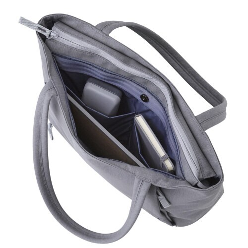 トートバッグ 肩掛けバッグ 8L 撥水 グレー