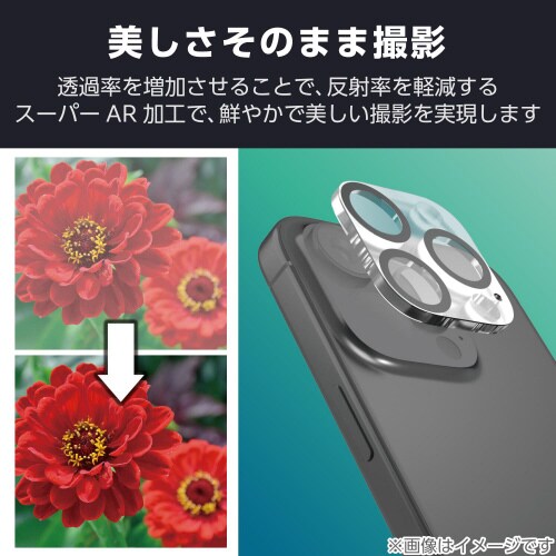 iPhone16Pro/MAXカメラカバー 超透明