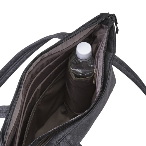 トートバッグ 肩掛けバッグ 8L 撥水 ブラック