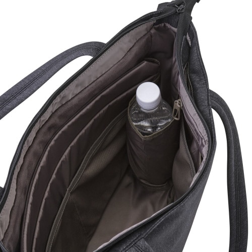 トートバッグ 肩掛けバッグ 12L 撥水 ブラック