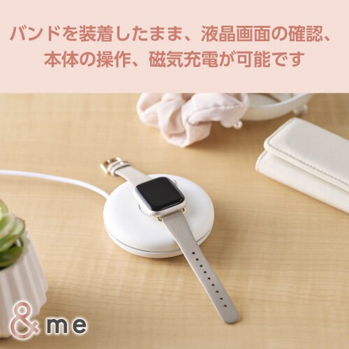 アップルウォッチSE レザーバンド グレージュ