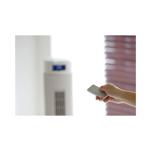 左右330度自動首振り大風量コードレスタワーファン