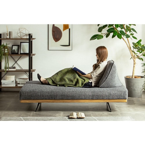 FZブラーマ 2.5Pソファベッド GY