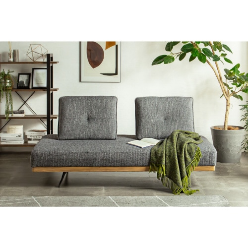 FZブラーマ 2.5Pソファベッド GY