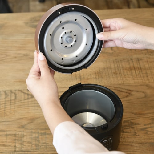 マイコン炊飯器1.5合 ブラック