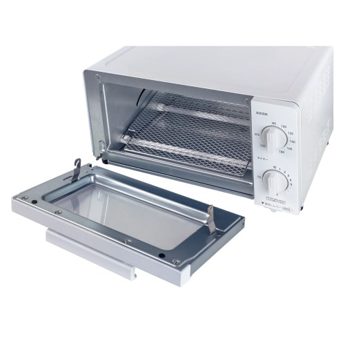 オーブントースター1400W 温調4枚焼き