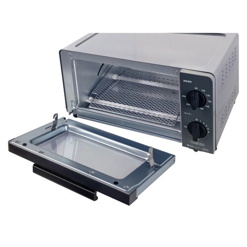 オーブントースター1400W 温調4枚焼き