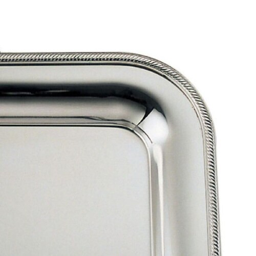 UK 18−8ロープ渕小判皿 14インチ