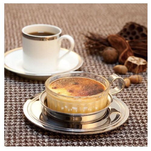 UK 18−8スフレホルダー(スフレ皿付)