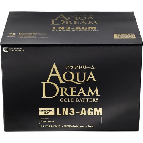 GOLD BATTERY DIN規格車用