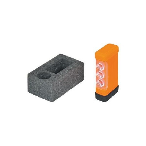 ハイパワーLED 3灯搭載 緊急点滅信号灯