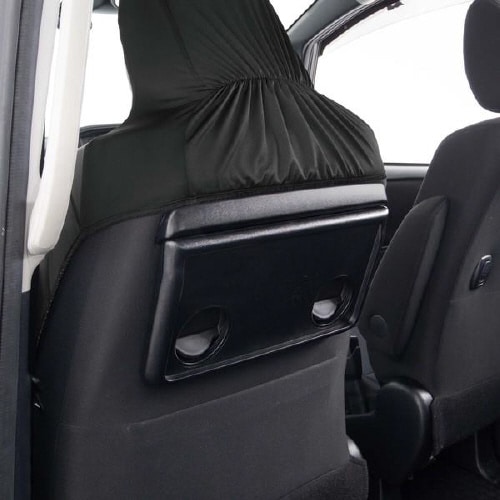 シートカバー レザーマッチ フロント用ブラック