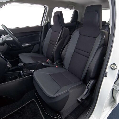 シートカバー バンブーレザー 抗菌防臭 フロント用