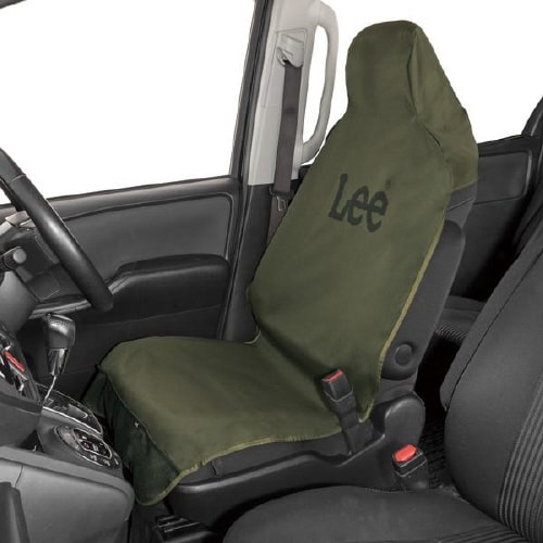 シートカバー Lee防水カバー 前席 グリーン