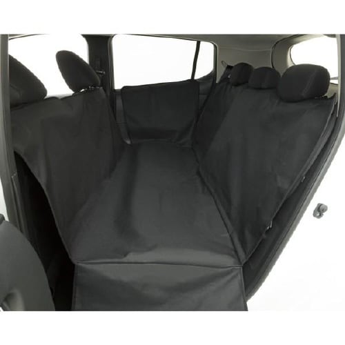 シートカバー ファインペット 後席用 ブラック
