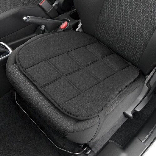 クッション 竹炭D× ヒップ型 ブラック