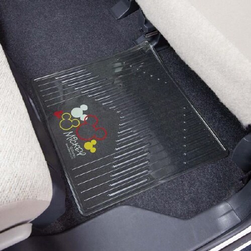 カーマットミツマルクリアアローミッキー抗菌防臭防水