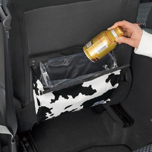 車用収納 Leeホルスタイン ダストケース