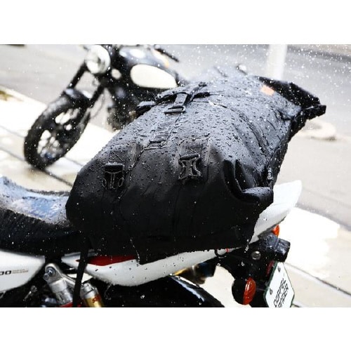 バイク用ターポリンツーリングシートバッグ