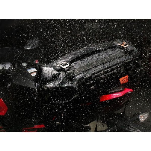 バイク用ターポリンツーリングドラムバッグ