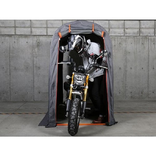 ストレージバイクガレージ カーキ Mサイズ